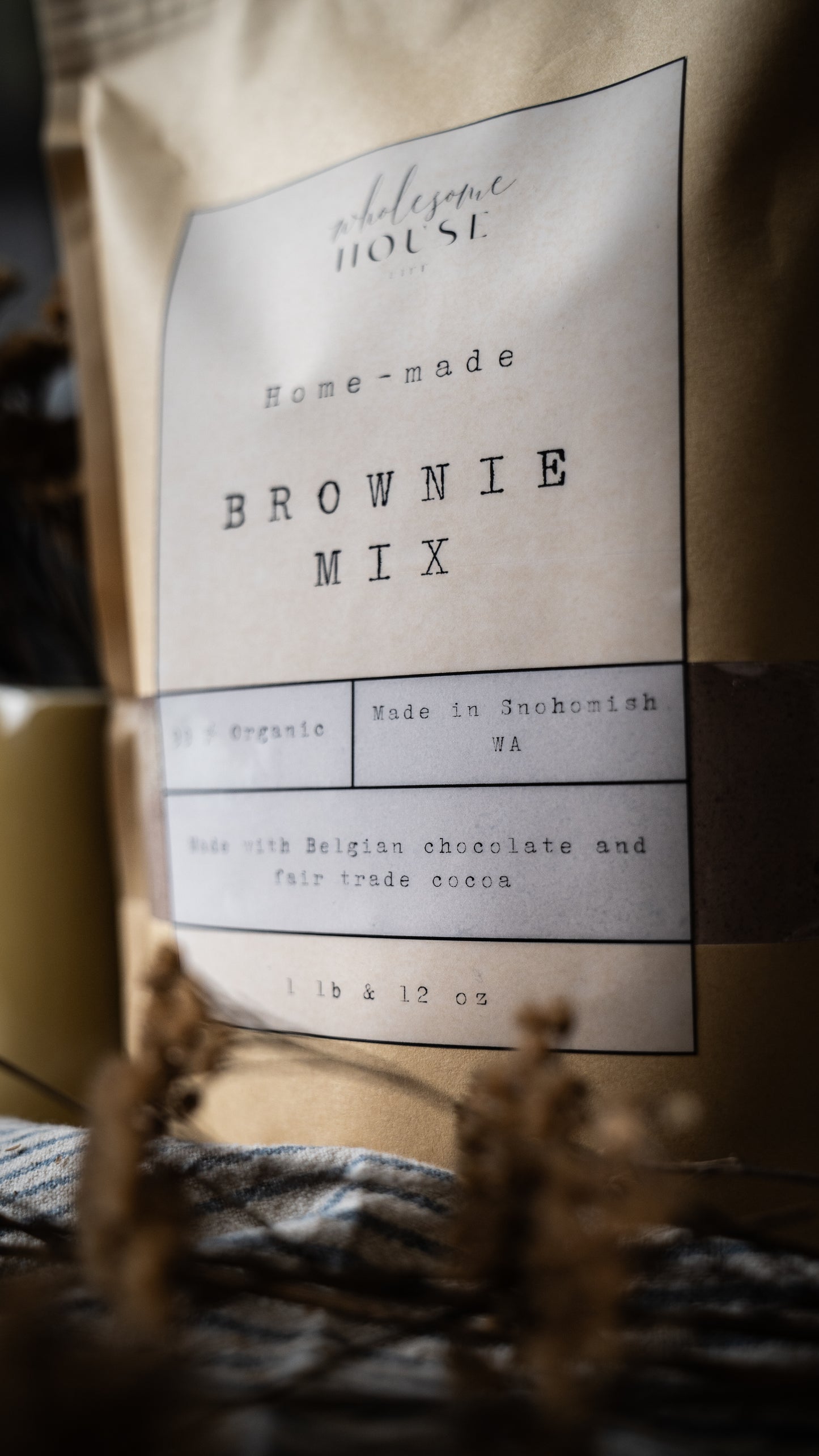 Chewy Brownie Mix